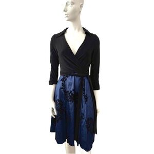 Vintage Made In Canada Le Chateau Y2K Floral Skirt Dress